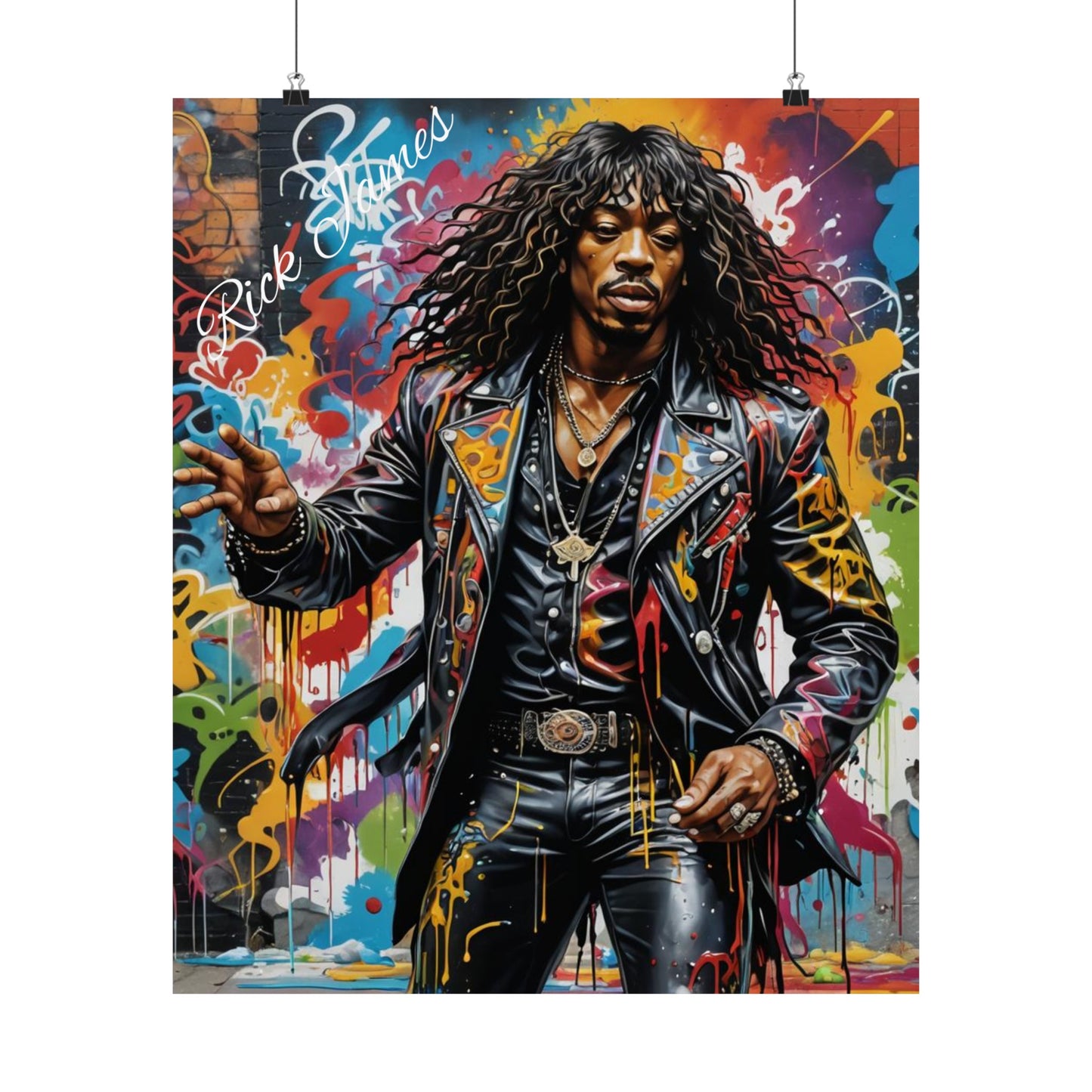 Rick James - Matte Vertical Posters