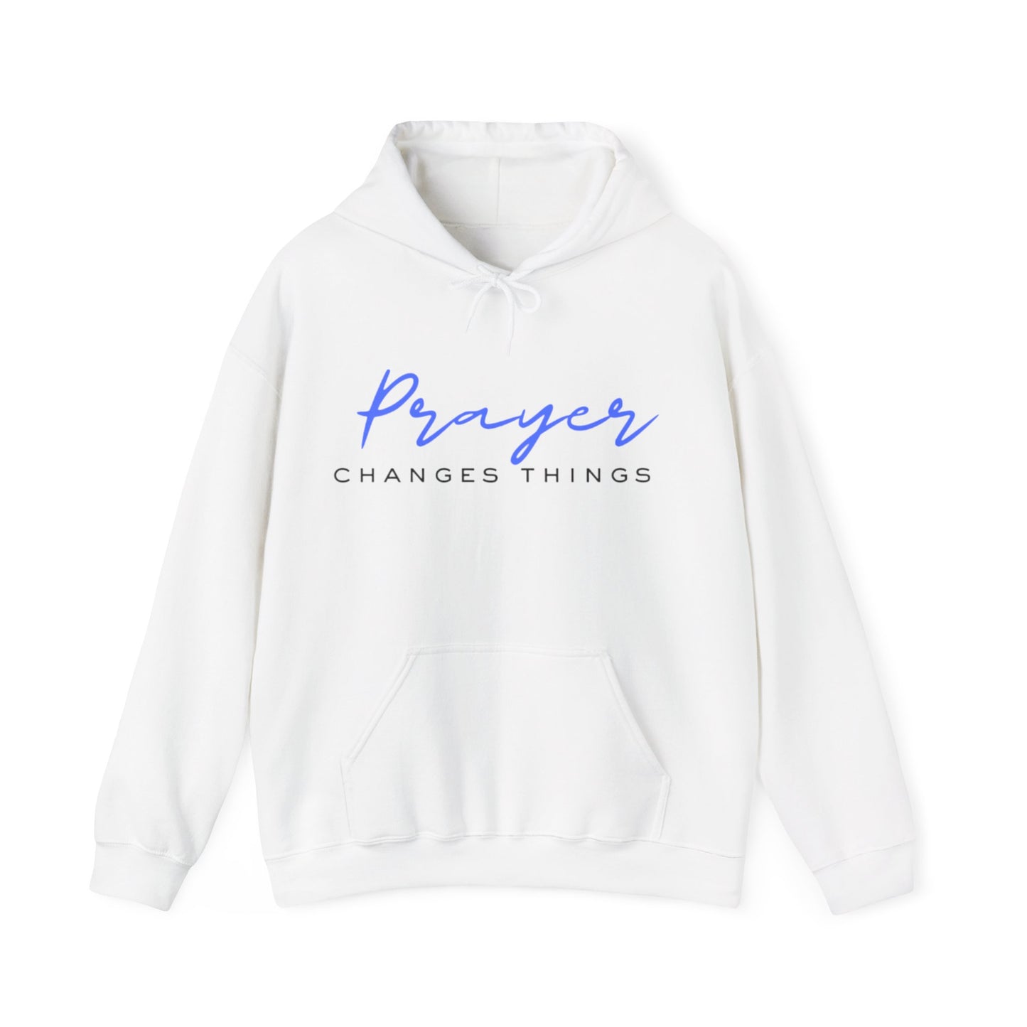 Prayer changes things - Unisex Heavy Blend™ Hooded Sweatshirt