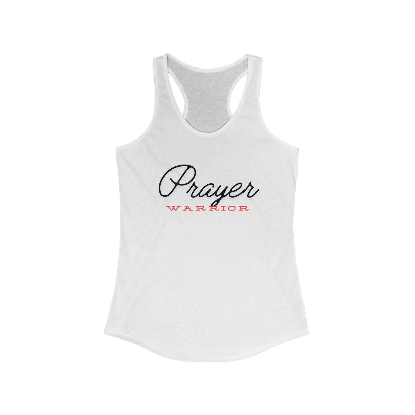 Prayer Warrior - Women's Ideal Racerback Tank