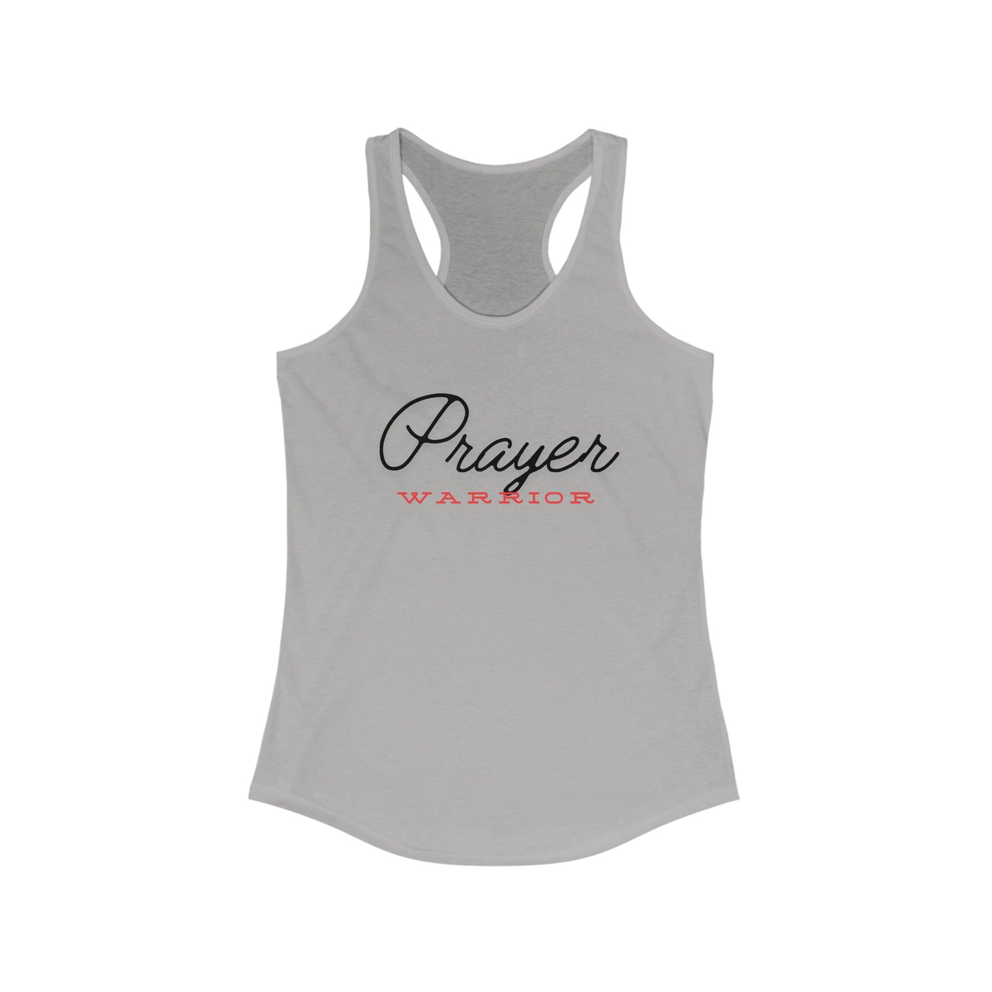 Prayer Warrior - Women's Ideal Racerback Tank